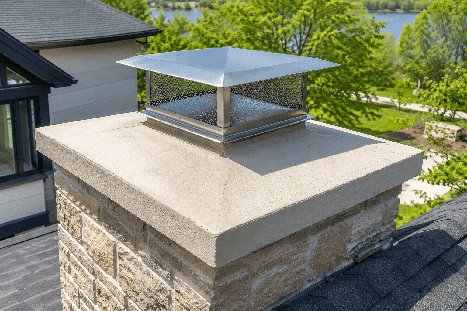 Chimney Crown Repair Los Angeles, CA